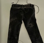 Diesel denim pants Y2K like new, black with statement hem