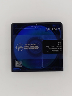 Sony MD 74 MiniDisc used, Color Series