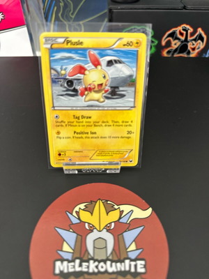 Κάρτα Pokemon Plusle 39/108 Dark Explorers μεταχειρισμένη, εξαιρετική κατάσταση