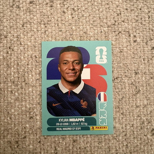 Kylian Mbappé Panini Sticker FIFA World Cup 2026 new