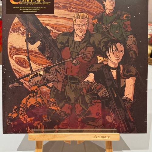 Contra Shattered Soldier Original Soundtrack vinyl new, 2xLP transparent yellow