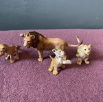 Schleich wildlife lion figures bundle