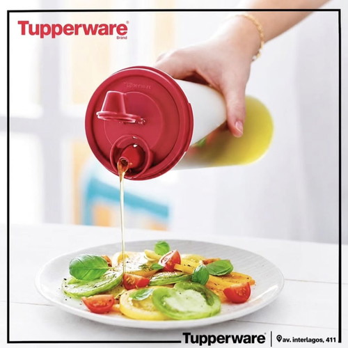 Tupperware Oil Pourer 890ml new with anti-drip design