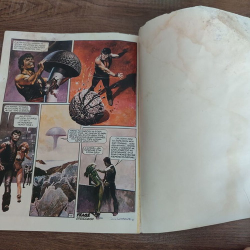 Storm 8 Star Comics used, readable condition with damage and moisture marks