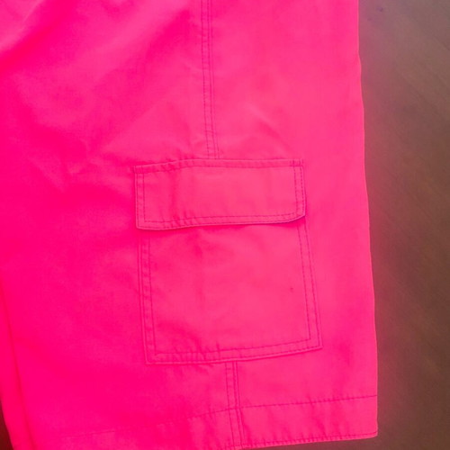 Hollister men's swim shorts, pink, size M