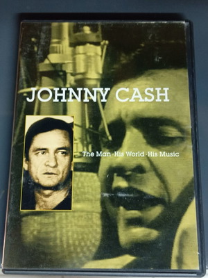 Johnny Cash The Man His World His Music DVD used, country