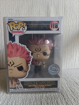 Funko Pop Jujutsu Kaisen Ryomen Sukuna 1118 Special Edition with Protector new