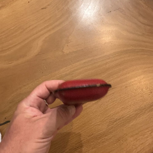 Cigar case new, Bordeaux 17cm