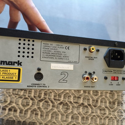 Numark CDN-24 Professional DJ Dual CD Player Like New