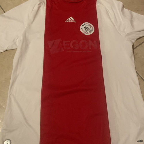 Ajax authentic football jersey XL with sponsor wear