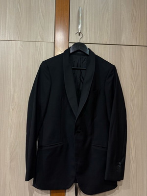 Men's black tuxedo jacket Massimo Dutti like new, size M