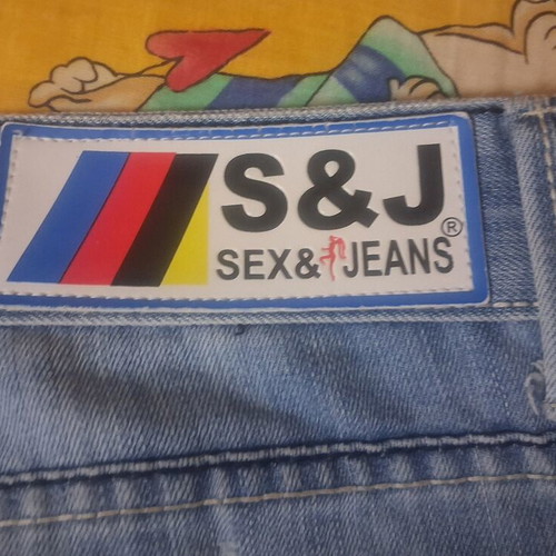 Sex & Jeans Men's Denim Bermuda Shorts Medium, Like New, Turquoise