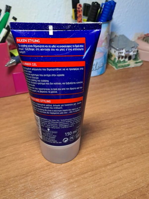 Hair gel used