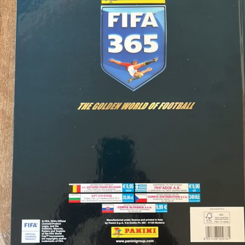 Panini FIFA 365 2024 hardcover album new