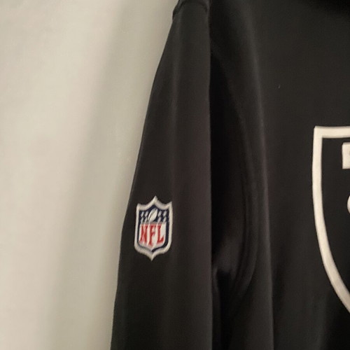 New Era Raiders NFL hoodie, authentic, black