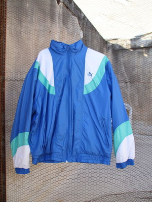 Puma vintage jacket like new, blue and white