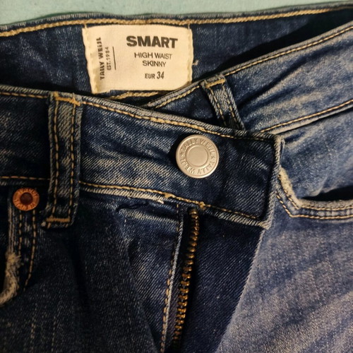 Tally Weijl jeans like new, no 34, high-rise skinny, pack of 2