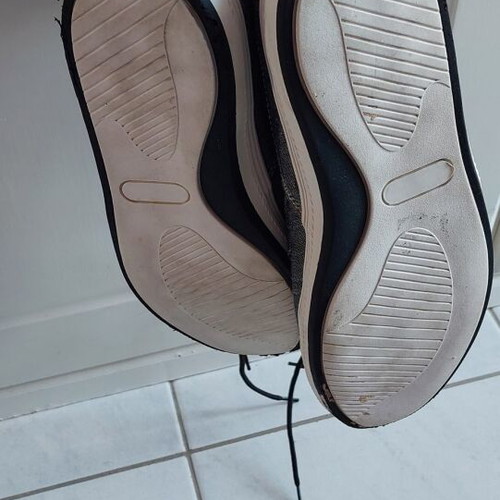 Casual shoes like new, gray, size 42