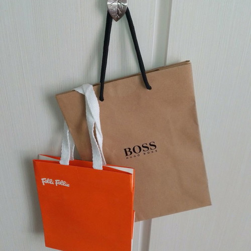 Boss and Folli Follie gift bags like new, set of 2