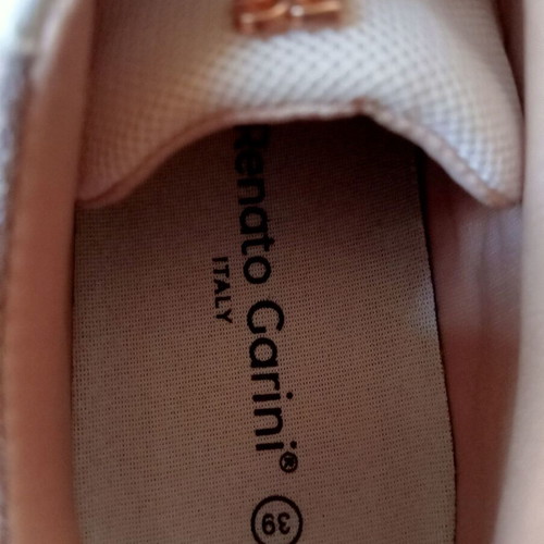 Renato Garini Sneakers No 39 like new, beige and orange