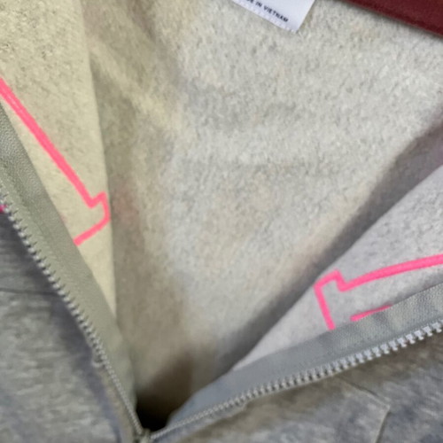 GAP Kids Hoodie Grey with Pink Details Size L 10-11 Years Like New