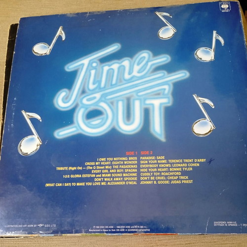 Time Out LP used, pop
