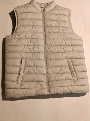 Men's sleeveless vest new, gray-beige color, size L