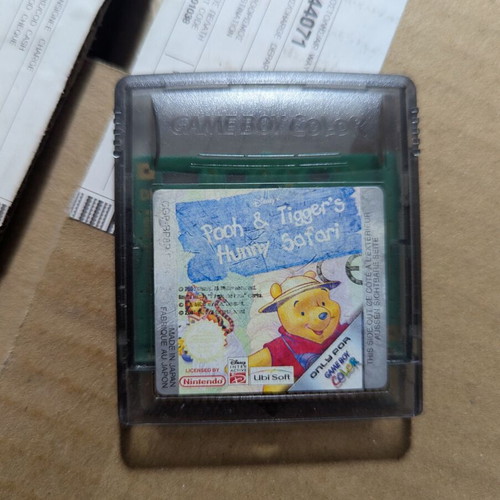 Nintendo Game Boy Color Winnie And Tiger Game Hunny Safari used