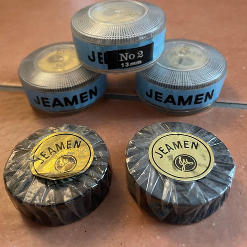 Jeamen No2 13mm vintage black typewriter ribbons, Greek