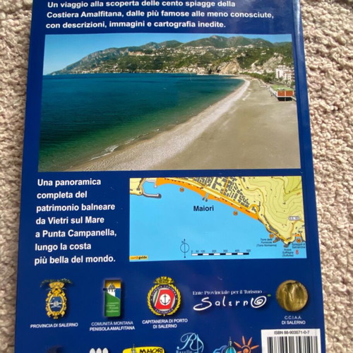 Le 100 spiagge Delma Costeria Amalfitana book like new