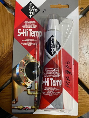 Temperature gasket glue new, tube up to 300 degrees