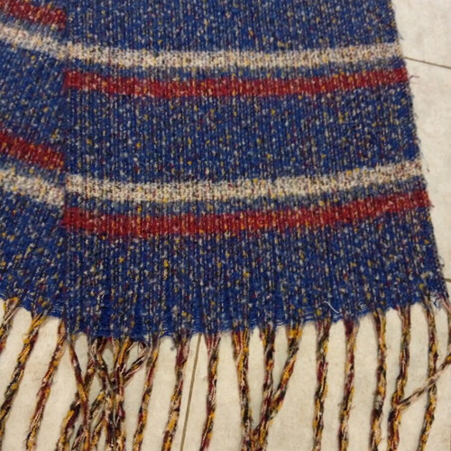 Knitted wide scarf like new