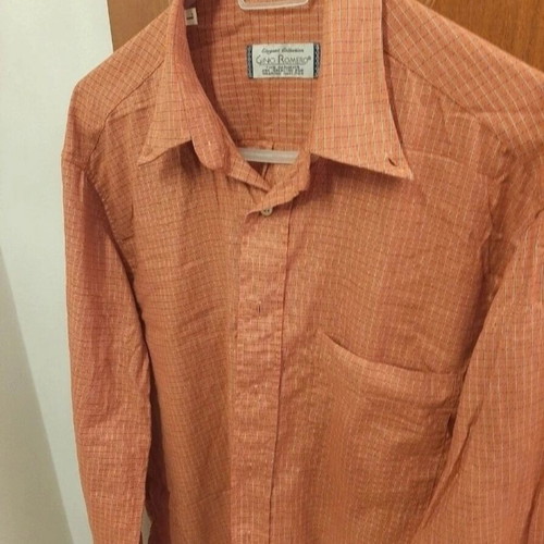 Shirt like new, size L, orange
