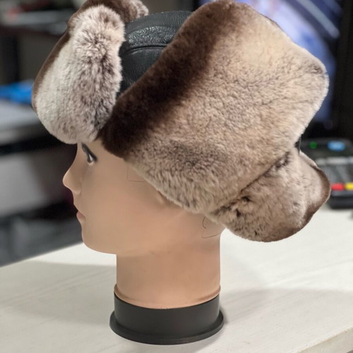 Men's German hat new with fur and leather