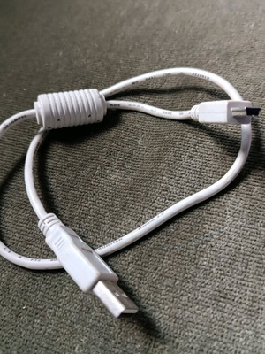 Καλώδιο φόρτισης controller Playstation 3 σαν καινούργιο, λευκό