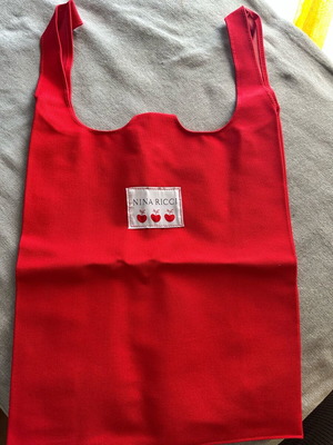 Nina Ricci tote bag red unused shoulder