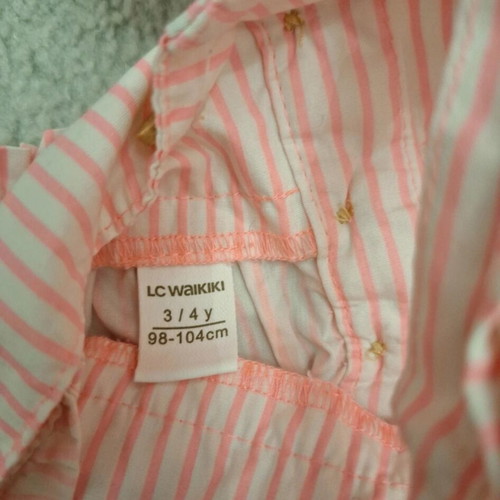 Girls' dresses pack of 5, like new, size 3-4 years, colorful