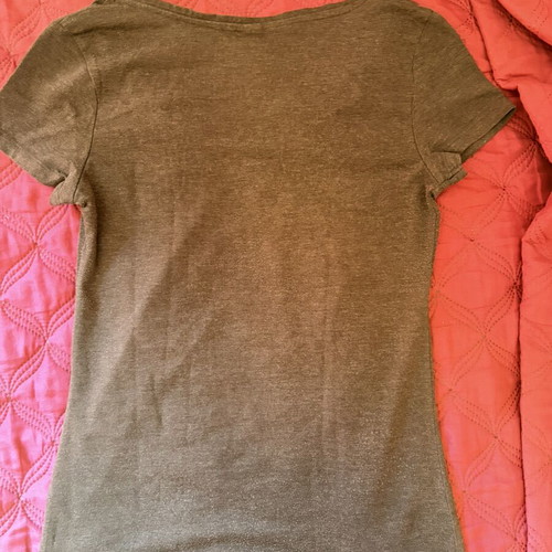3 M cotton long-sleeve t-shirts, grey and blue