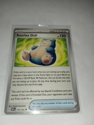 Snorlax Doll σαν καινούργιο