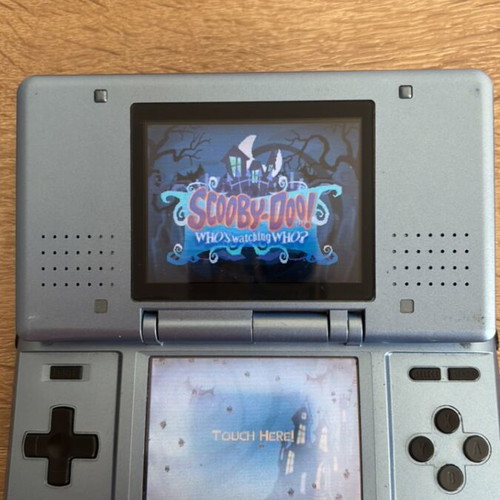 Nintendo DS Fat console with 2 games and USB charger