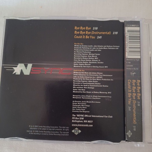 NSYNC CD used, pop