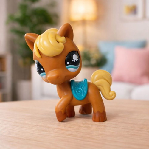 Littlest Pet Shop LPS #840 Hasbro horse pony used