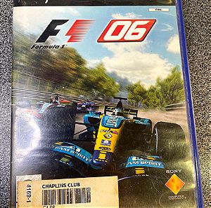 F1 06 PS2 Formula 1 playstation 2