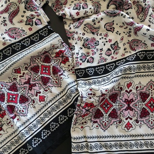 H&M Divided playsuit with paisley print, like new, multicolor, size S
