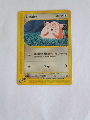 Clefairy Expedition Base Set 101/165 Pokemon κάρτα μεταχειρισμένη, σε καλή κατάσταση