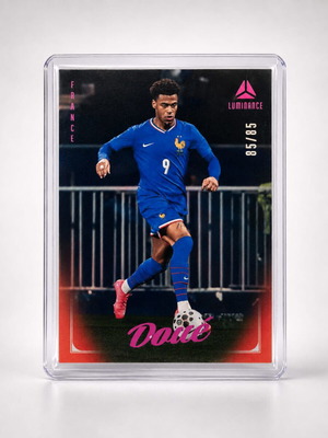 Desire Doue Panini France team set bookend 85/85