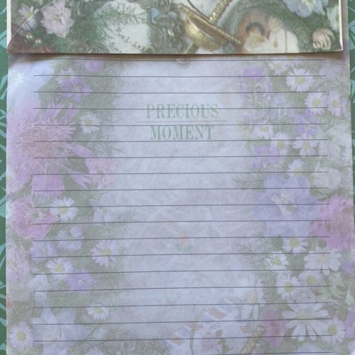 Letter set like new, rare scented pieces from abroad