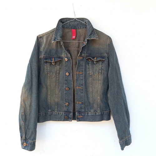 Divided denim jacket like new, size S