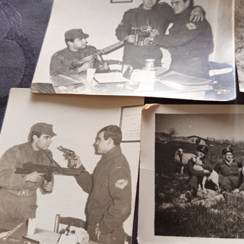 Military photos used, set of 5