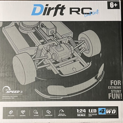 Drift RC 4WD 1:24 New in Box with Full Equipment